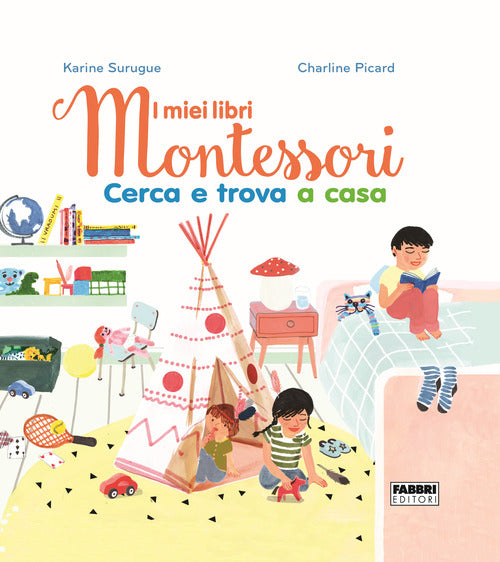 Cover of Cerca e trova a casa. I miei libri Montessori
