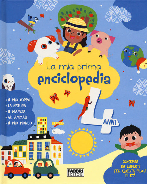 Cover of mia prima enciclopedia. 4 anni