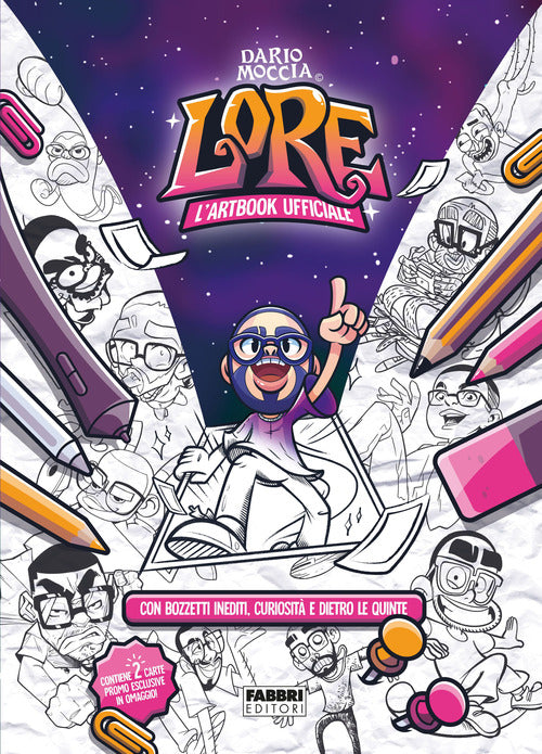 Cover of Lore. L'art book ufficiale
