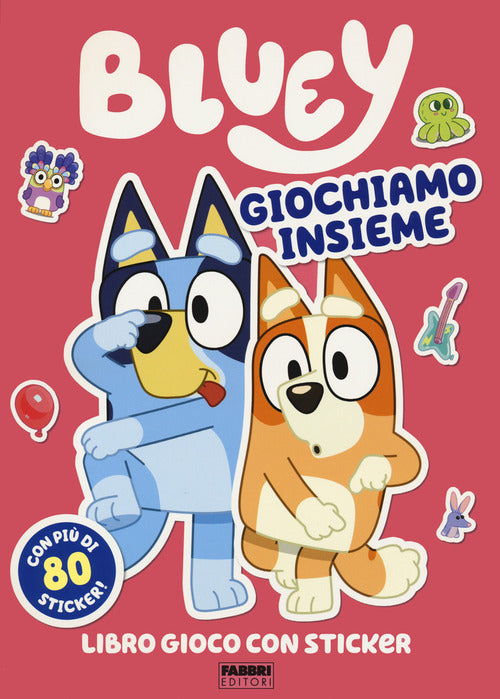 Cover of Giochiamo insieme! Bluey
