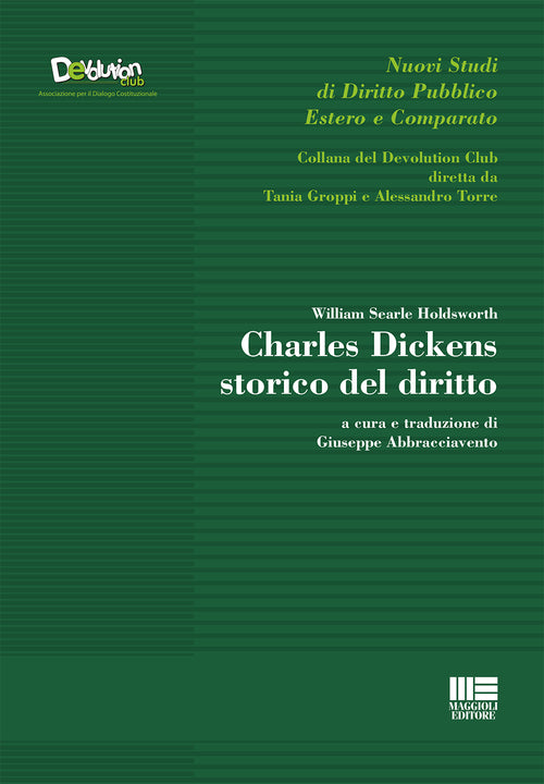 Cover of Charles Dickens storico del diritto