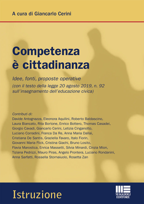 Cover of Competenza è cittadinanza