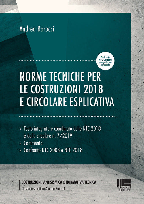 Cover of Norme tecniche per le costruzioni 2018 e circolare esplicativa