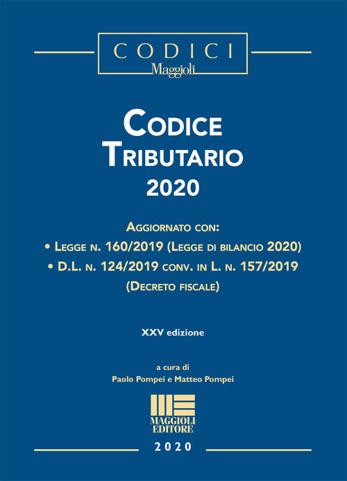Cover of Codice tributario 2020