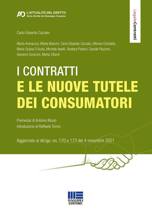 Cover of contratti e le nuove tutele dei consumatori
