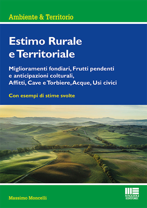 Cover of Estimo rurale e territoriale