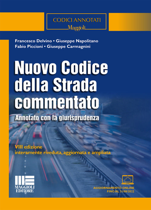 Cover of Nuovo codice della strada commentato. Annotato con la giurisprudenza