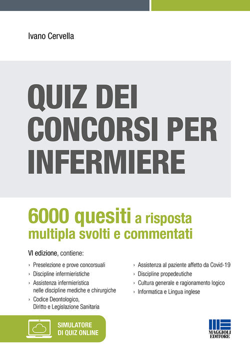 Cover of Quiz dei concorsi per infermiere