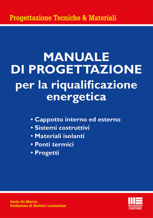 Cover of Manuale di progettazione per la riqualificazione energetica