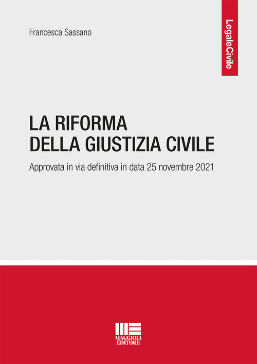 Cover of La riforma della giustizia civile