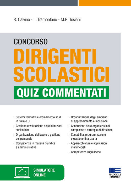 Cover of Concorso Dirigenti scolastici. Quiz commentati