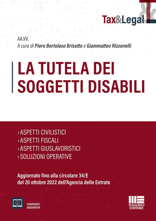 Cover of tutela dei soggetti disabili
