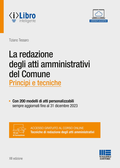 Cover of redazione degli atti amministrativi del Comune
