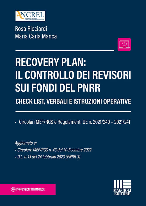 Cover of Recovery plan: il controllo dei revisori sui fondi del PNRR