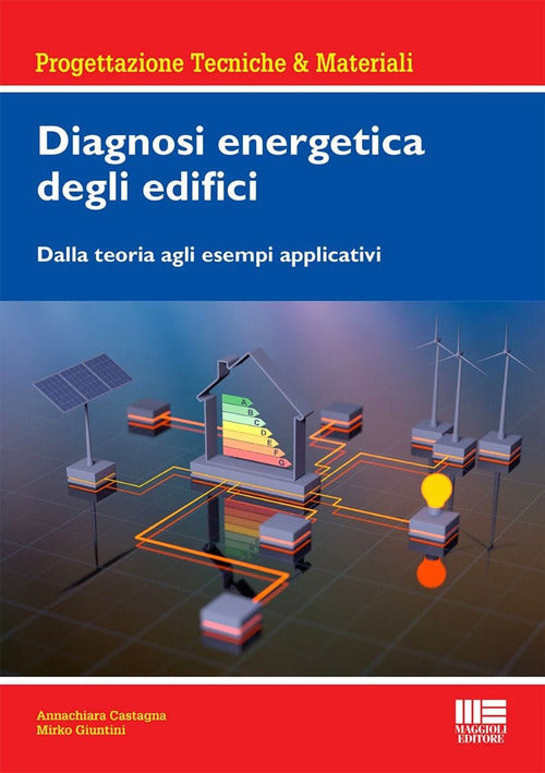 Cover of Diagnosi energetica degli edifici. Dalla teoria agli esempi applicativi