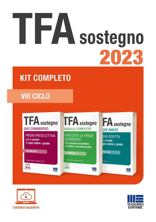 Cover of TFA sostegno 2023. Kit completo