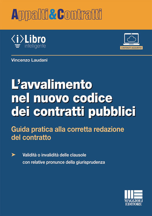 Cover of avvalimento nel nuovo codice dei contratti pubblici. Guida pratica alla corretta redazione del contratto