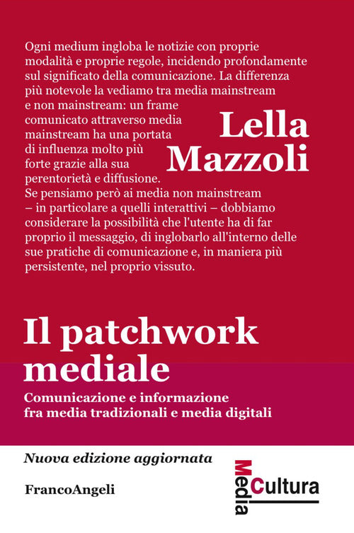 Cover of patchwork mediale. Comunicazione e informazione fra media tradizionali e media digitali
