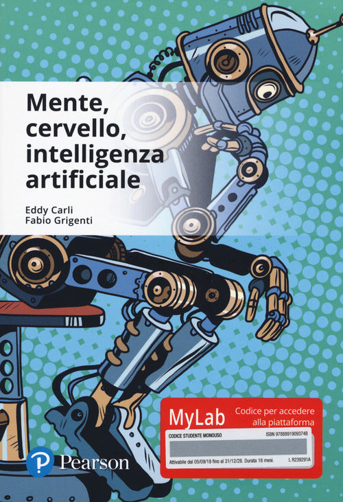 Cover of Mente, cervello, intelligenza artificiale. Ediz. Mylab