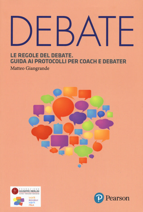 Cover of regole del debate. Guida ai protocolli per coach e debater