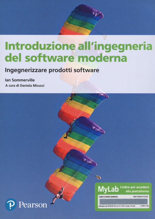 Cover of Introduzione all'ingegneria del software. Ediz. Mylab