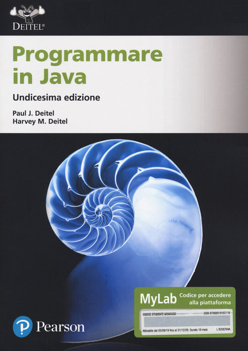 Cover of Programmare in Java. Ediz. MyLab