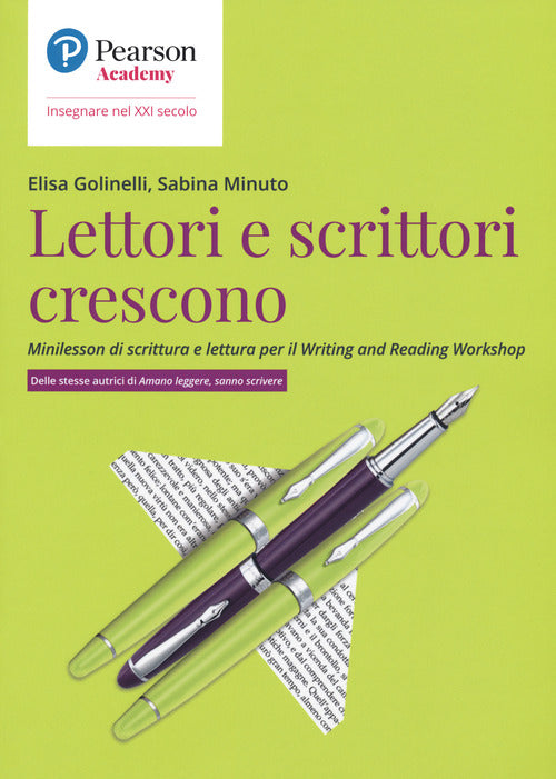 Cover of Lettori e scrittori crescono. Minilesson di scrittura per il writing and reading workshop