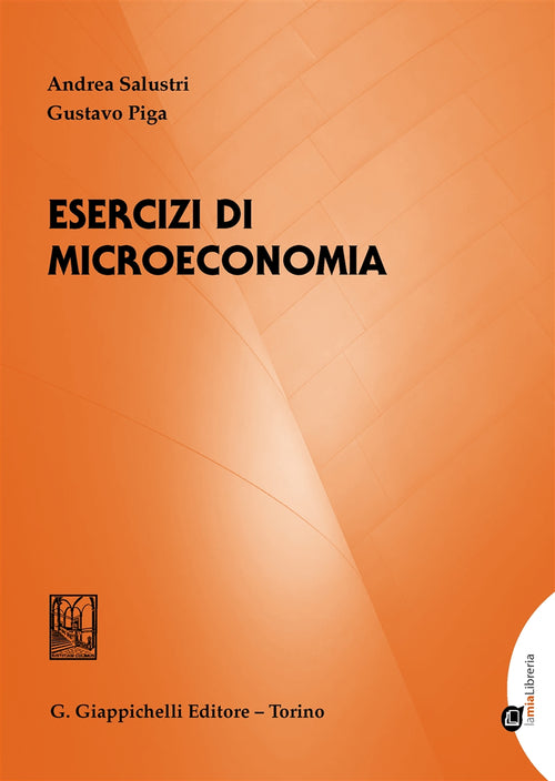Cover of Esercizi di microeconomia