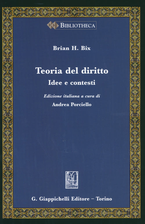 Cover of Teoria del diritto