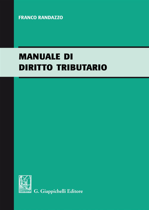 Cover of Manuale di diritto tributario