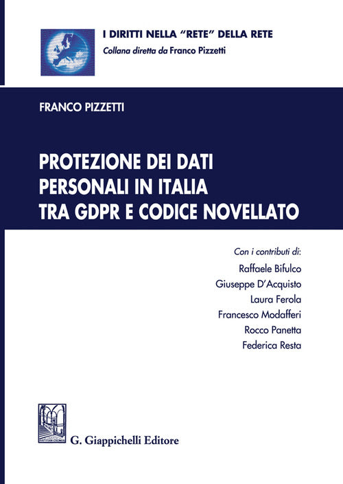 Cover of Protezione dei dati personali in Italia tra GDPR e codice novellato