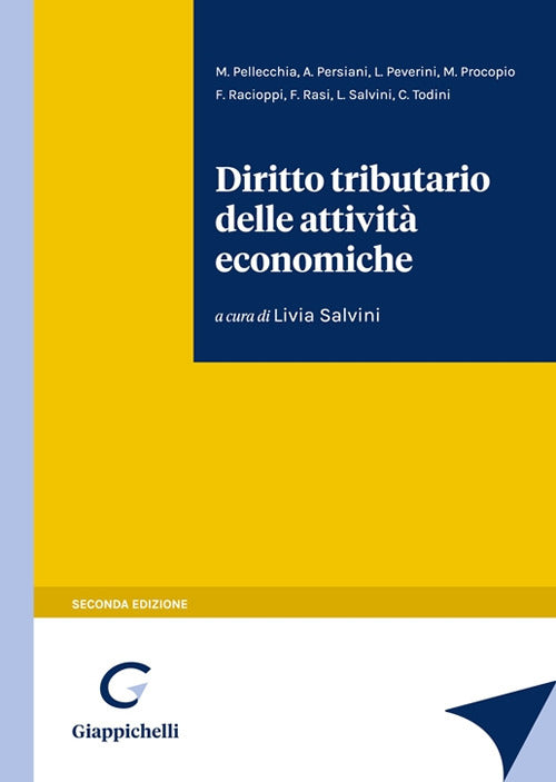 Cover of Diritto tributario delle attività economiche