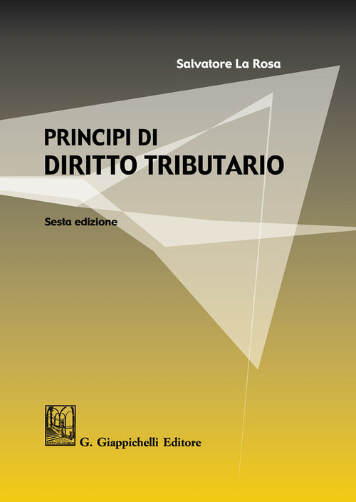 Cover of Principi di diritto tributario