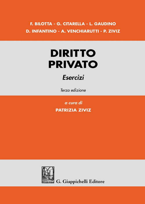 Cover of Diritto privato. Esercizi
