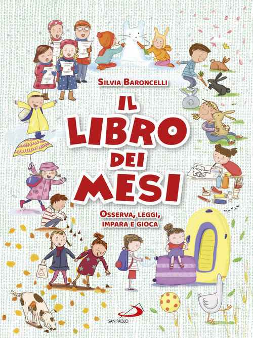 Cover of libro dei mesi. Osserva, leggi, impara e gioca