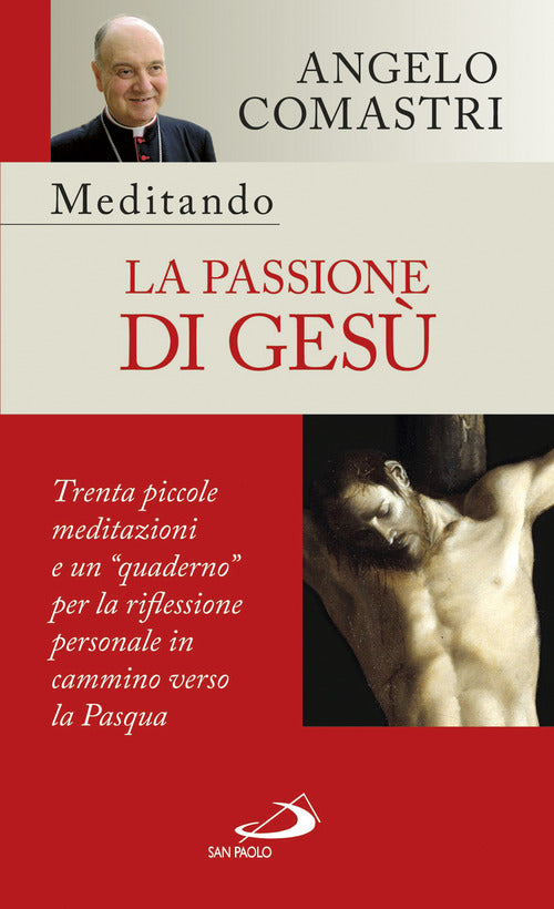 Cover of Meditando la passione di Gesù. Trenta piccole meditazioni e un «quaderno» per la riflessione personale