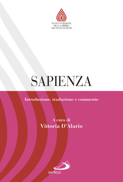 Cover of Sapienza. Introduzione, traduzione e commento