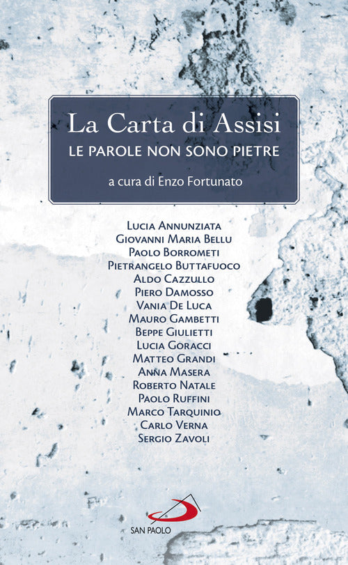 Cover of Carta di Assisi. Le parole non sono pietre