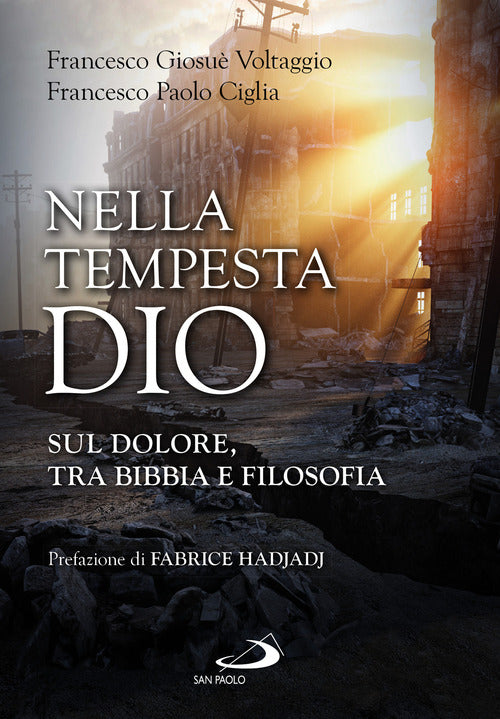 Cover of Nella tempesta, Dio. Sul dolore, tra Bibbia e filosofia
