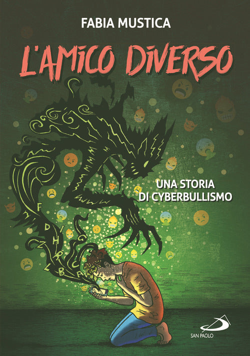 Cover of amico diverso. Una storia di cyberbullismo