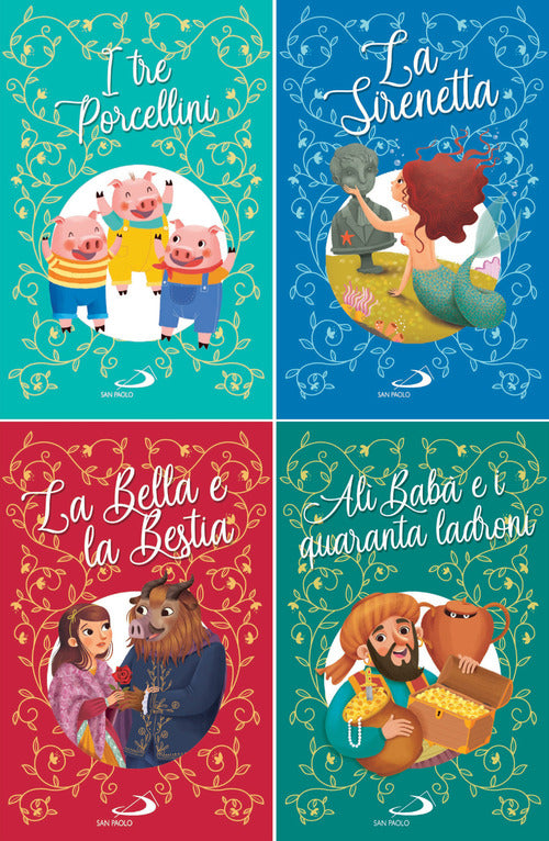 I tre porcellini-La sirenetta-La Bella e la bestia-Al Bab e i quaranta ladroni
