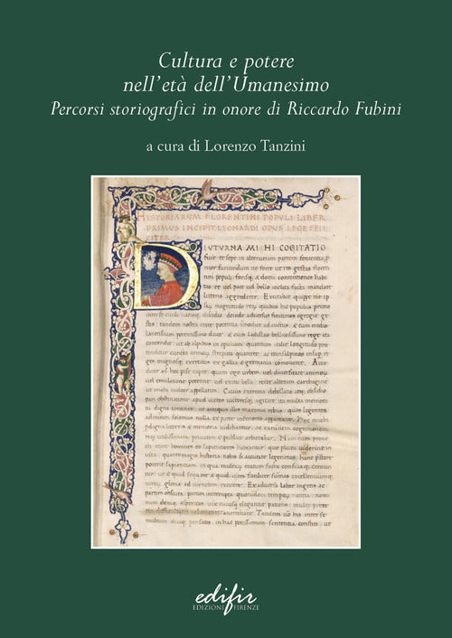 Cover of Cultura e potere nell'età dell'Umanesimo. Percorsi storiografici in onore di Riccardo Fubini
