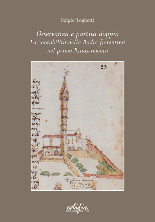 Cover of Osservanza e partita doppia. La contabilità della Badia fiorentina nel primo Rinascimento
