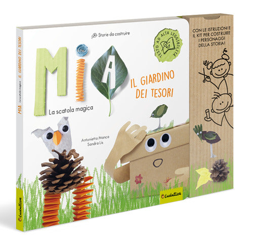 Cover of Mia e il giardino dei tesori. Le storie da costruire