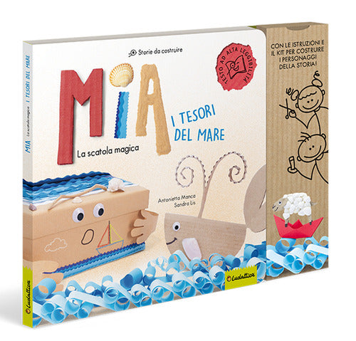 Cover of Mia e i tesori del mare. Le storie da costruire