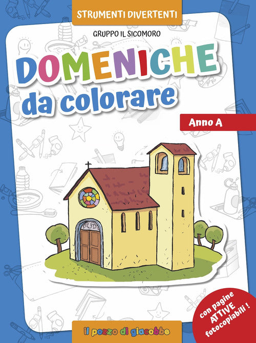 Cover of Domeniche da colorare. Anno A