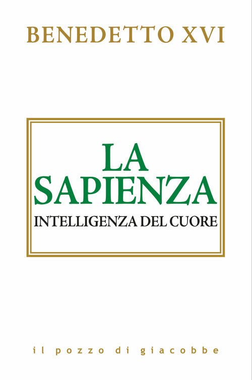Cover of sapienza. Intelligenza del cuore