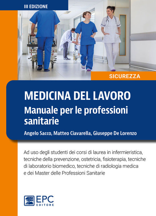 Cover of Medicina del lavoro. Manuale per le professioni sanitarie