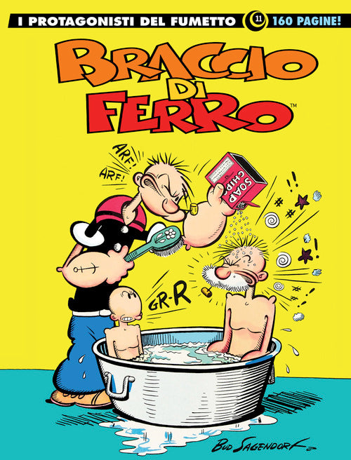 Cover of Braccio di Ferro. I protagonisti del fumetto