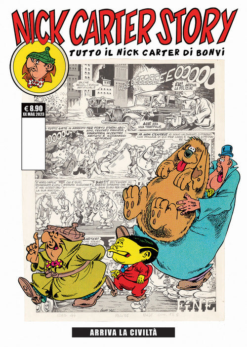 Cover of Nick Carter story